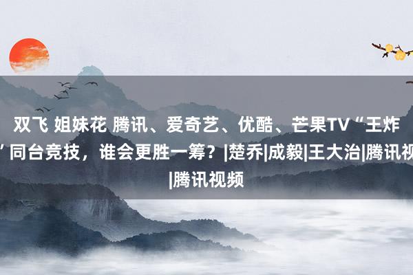 双飞 姐妹花 腾讯、爱奇艺、优酷、芒果TV“王炸剧”同台竞技，谁会更胜一筹？|楚乔|成毅|王大治|腾讯视频