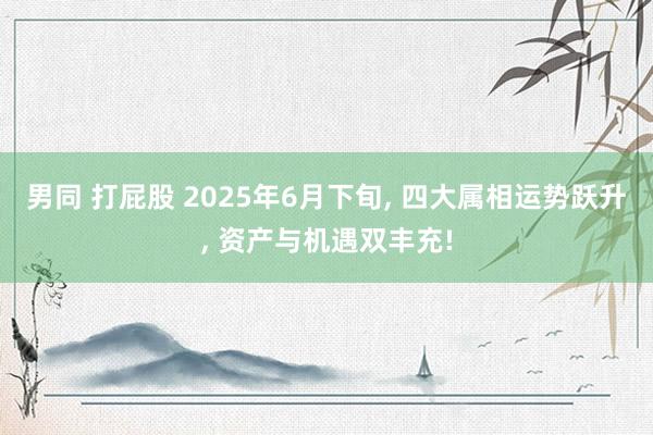 男同 打屁股 2025年6月下旬， 四大属相运势跃升， 资产与机遇双丰充!